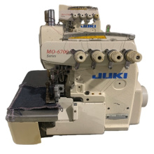 Jukis 6700 Second Hand 3 Thread / 4 Thread / 5 Fil Machine à coudre Overlock utilisé